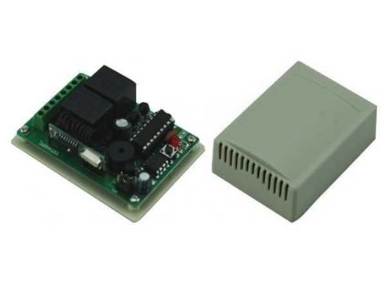 Dálkové ovládání-přijímač YET402 433MHz 2 kanálový, napájení 12V