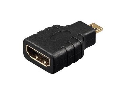 Redukce HDMI(A) zdířka-HDMI(D)-MICRO konektor