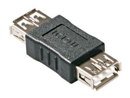 Spojka USB(A) - 2x zdířka