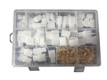 Sada autokonektorů 2/3/4/6/9 pinů - 290ks