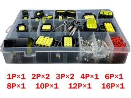 Sada vodotěsných konektorů do auta - 291ks