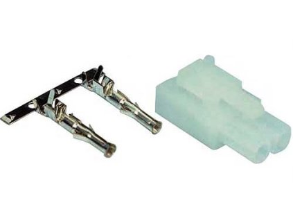 Zdířka 2P Tamiya 13x7x27mm pro modeláře