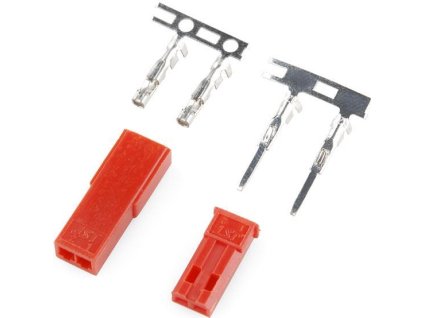 Konektor JST 2pin se zdířkou JST-2pin