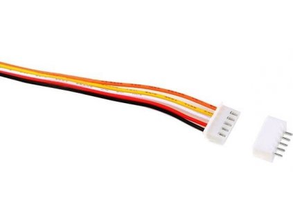 Konektor JST-XH 5pin + kabel 15cm + zdířka JST-XH 5pin