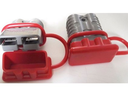 Protiprachová krytka pro proudovou sponu 120A 600V - červená