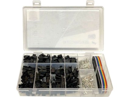 Konektory a zdířky SM-JST 2-3-4pin, sada 590ks