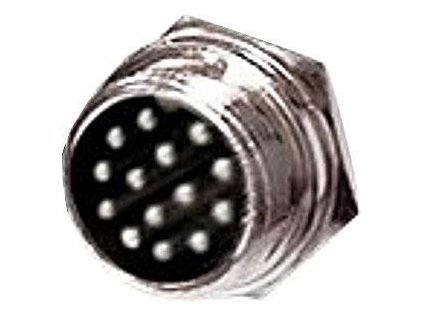 GX20 konektor 14p panelový