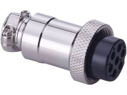 GX20 zdířka 7p na kabel