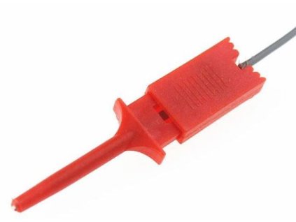 Měřící háček červený