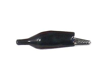 Krokosvorka izolovaná 35mm černá