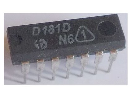 D181D - RAM 16bit, DIL14 /SN7481N/