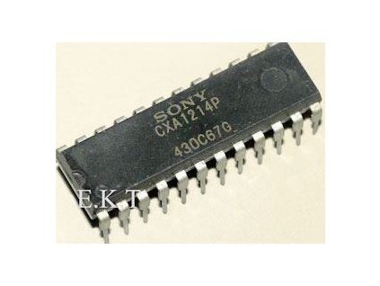 CXA1214P - dekodér SECAM, DIL24