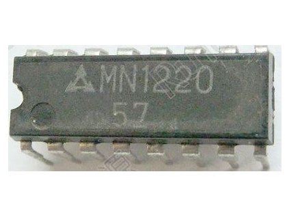 MN1220 - paměť 1024bit ROM, DIP16