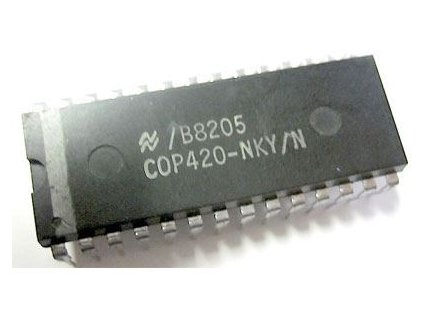 COP420-KFW/N - 4-bit MCU, DIL28