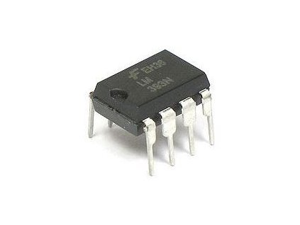 LM393N 2x komparátor DIL8 /BA10393/