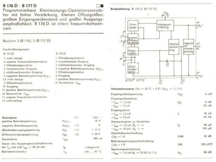 B176D - programovatelný OZ