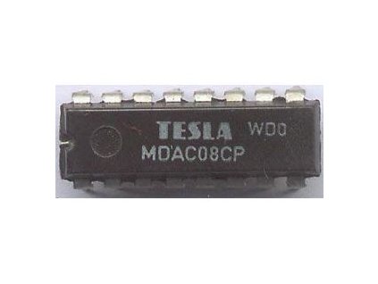 MDAC08CP - D/A převodník, DIL16