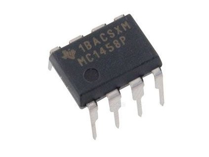 LM1458 2xbipolární OZ (MC1458) DIP8