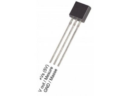 LM35DZ - teplotní senzor 0-100°C, TO92