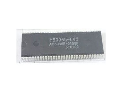 M50965, 8-bit microcontroler DIP-64