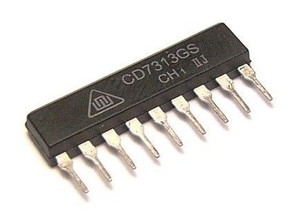 CD7313GS nf zesilovač 14V/0,7W, SIP9 /AN7313/
