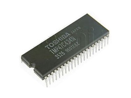 TMP47C434N 4-bit mikrocontroler + ROM 4k x8 +RAM 256x4, SDIP42