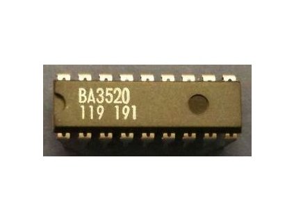 BA3520-nf zesilovač pro walkmany, Ucc=1,8-4V, DIP18