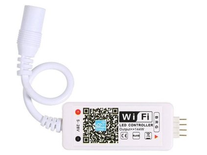 Wifi ovládač LED pásků RGB 5-28VDC 144W
