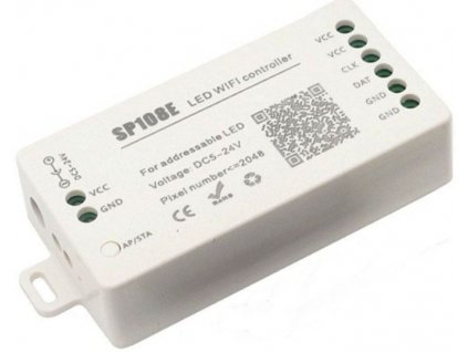 Wifi ovládač SP108E pro digitální LED pásek RGB