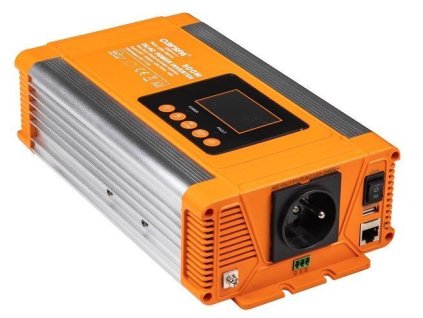 Měnič napětí 24V/230V 500W, CARSPA PX500 čistá sinus D.O. drátové
