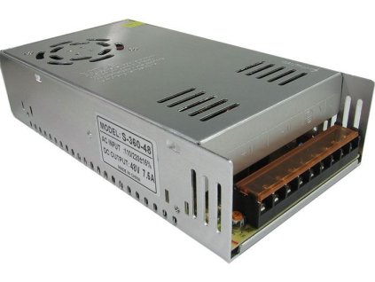 Průmyslový zdroj S-360-48, 48V=/360W spínaný