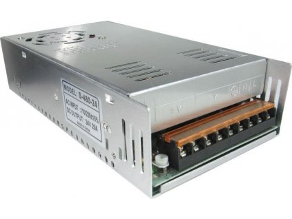 Průmyslový zdroj S-480-24, 24V=/480W spínaný