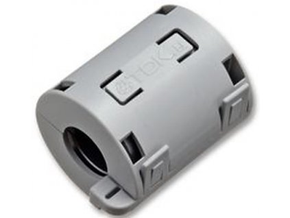 Dělené feritové jádro na kabel do 13mm, černé