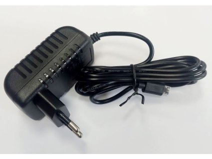 Napáječ, síťový adaptér USB 5V/2,4A spínaný, koncovka USB micro