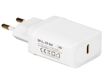 Napáječ, síťový adaptér BLOW 76-009, 20W, USB-C