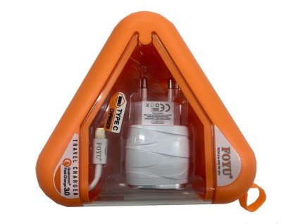 Napáječ, nabíječka, 8x USB QC 3.0 TYP C 40W s displejem