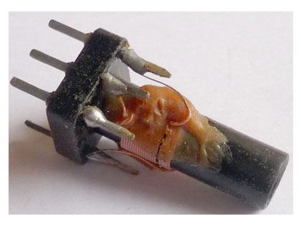 Cívka vf 9x8x20mm, trn 5mm, feritové jádro, 1PN75206