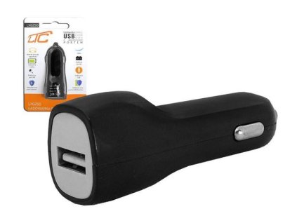 Autoadaptér 12V/5V 1XUSB 5 V DC / 2.1 A, LTC