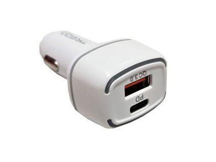 Autoadaptér napájecí TREQA, Quick Charge 3.0, USB-C