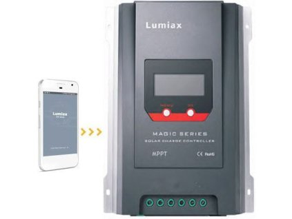 Solární regulátor MPPT Lumiax 4010-BT, 12-24V/40A s bluetooth