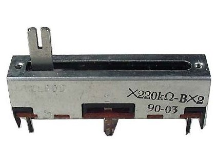 220k/G x2, TELPOD SVP-30, potenciometr tahový tandemový