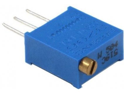 200k - trimr víceotáčkový 3296W-1-204 cermetový