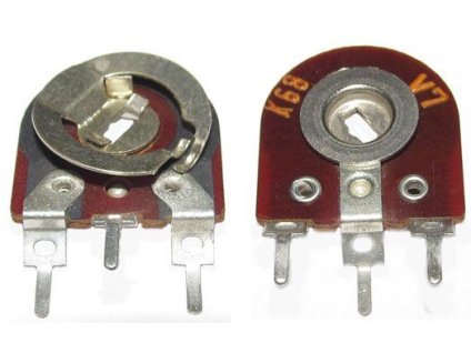 330k - TP040, trimr lakosazový stojatý, RM=10x5mm