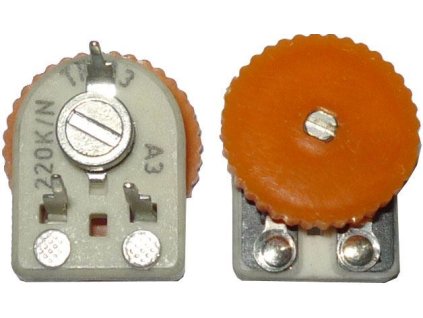 4M7 - TP113, trimr uhlíkový keramický ležatý RM5x10mm