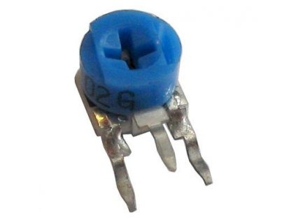 1k0 - trimr uhlíkový stojatý 6x7mm RM5x2,5mm