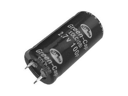 100F/2,7V, kondenzátor Super Farad, Snap-in, Samwha