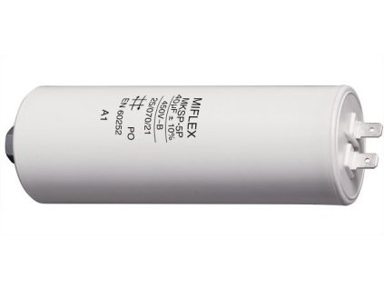40uF/450V motorový kondenzátor MKSP-5P - fastony, 45x119mm