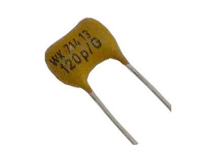 22pF/300V WK71413, slídový kondenzátor