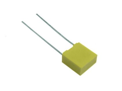 10n/100V MKT, svitkový kondenzátor radiální, RM=5mm