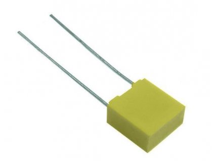 33n/100V MKT, svitkový kondenzátor radiální, RM=5mm